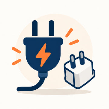 Enchufe con adaptador para toma española, compatible con 230 V