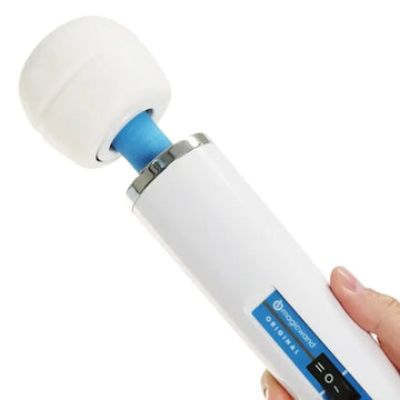 Magic Wand Original — masajeador corporal con adaptador UE